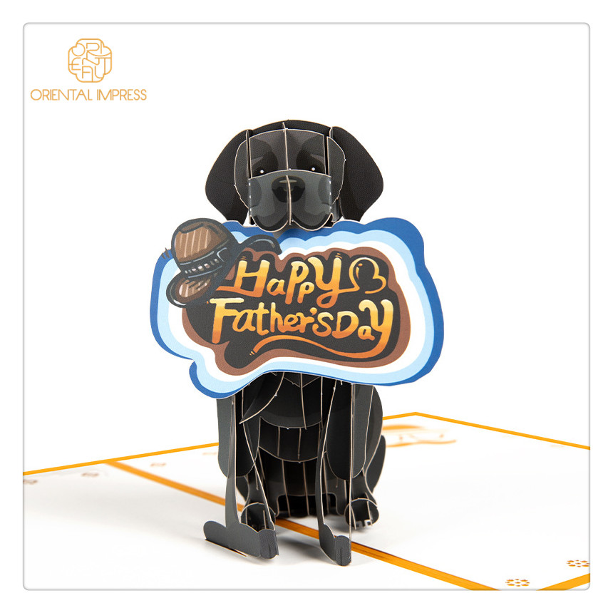 OI-C379 Father's Day Pop Up Card